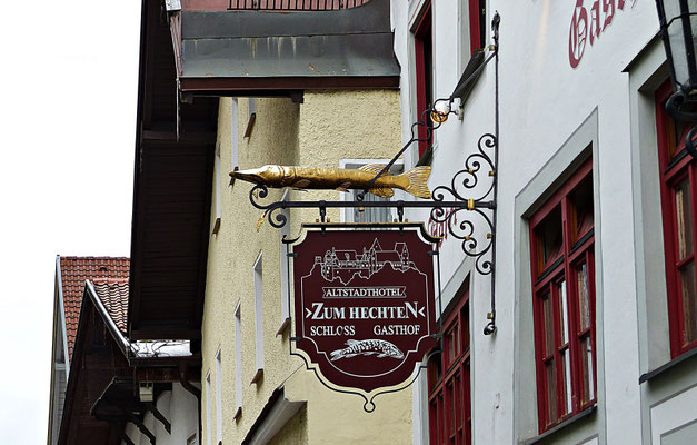Nasenschild in Füssen