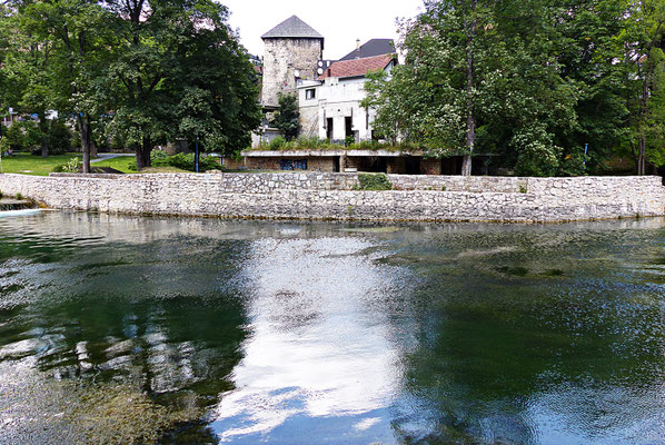 Der Wasserfall in Jaice
