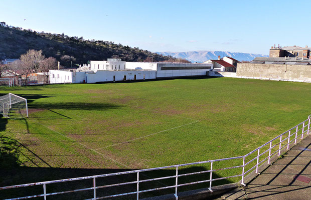 Der Fußballplatz von Senj
