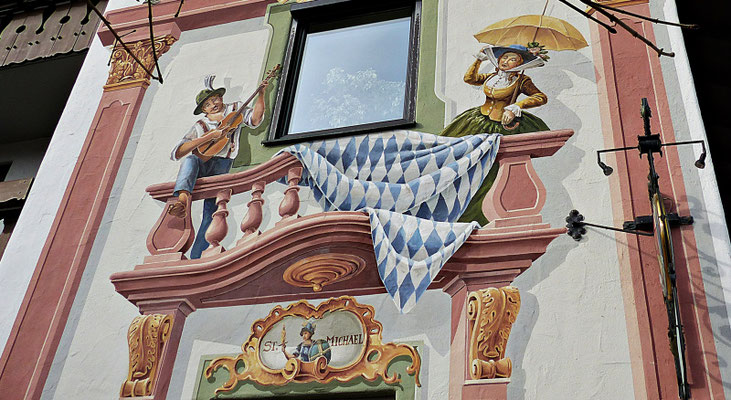 Lüftelmalerei in Seeshaupt