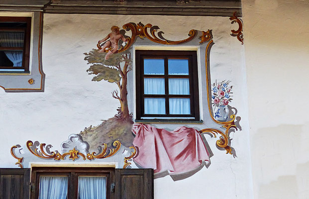 Lüftlmalerei aus Partenkirchen