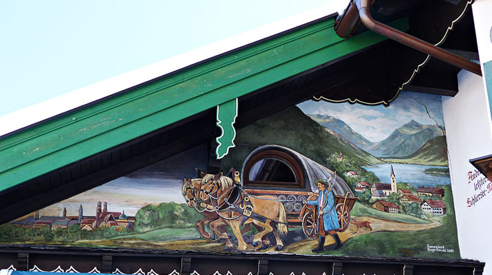 Lüftelmalerei in Bayern