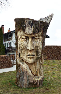 Holzschnitzerei in Bad Wiessee
