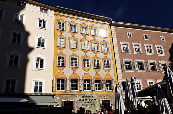 Das Geburtshaus Mozarts