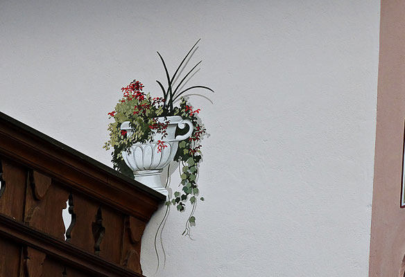 Lüftlmalereien von der Familie Pfeffer