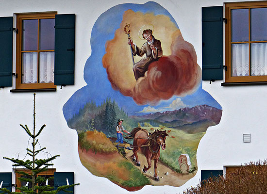 Lüftelmalerei in Bayern
