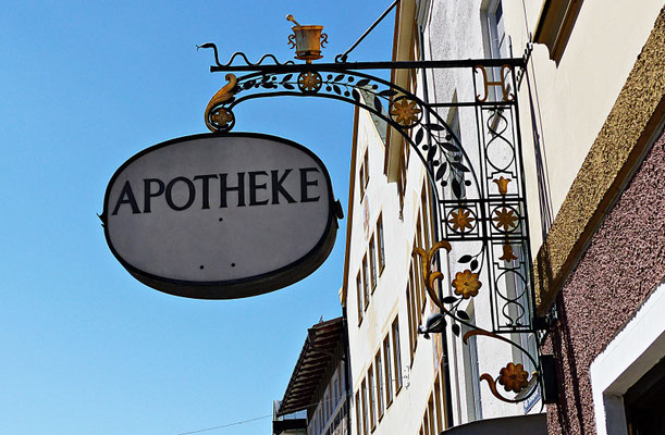 Nasenschild in Wolfratshausen