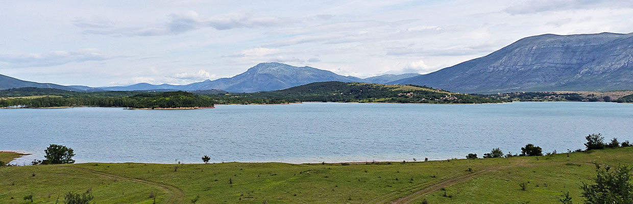Der Peruća Stausee