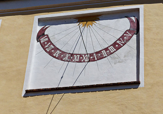 Sonnenuhr in Wolfratshausen