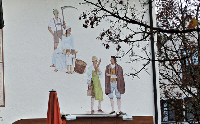 Lüftelmalerei in Bayern