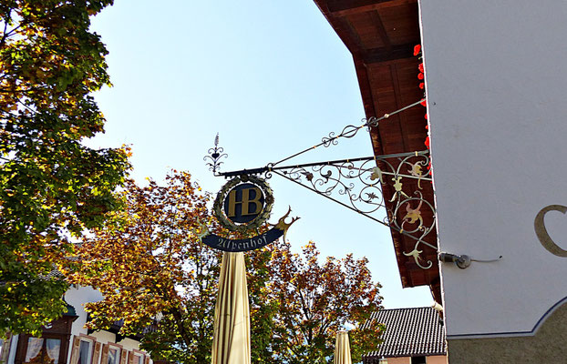 Nasenschild in Garmisch