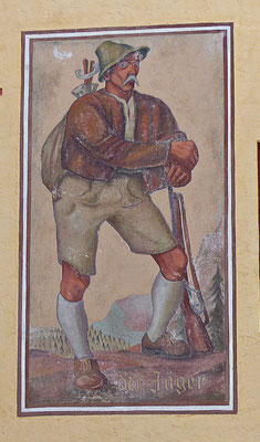 Lüftlmalerei aus Partenkirchen
