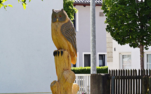 Holzschnitzerei in Untermeitingen