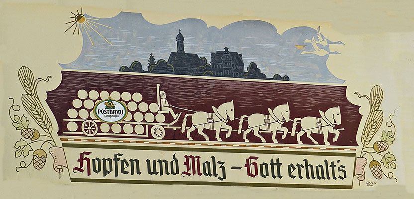 Lüftlmalerei aus Bayern