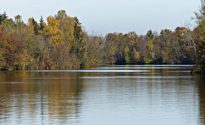 Beim Lech im Herbst