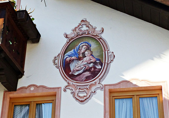 Lüftlmalerei aus Partenkirchen