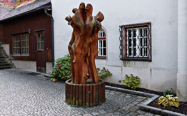 Holzschnitzerei in Salzburg