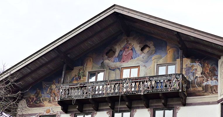 Lüftelmalerei in Bayern