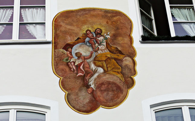 Lüftelmalerei in Bad Tölz