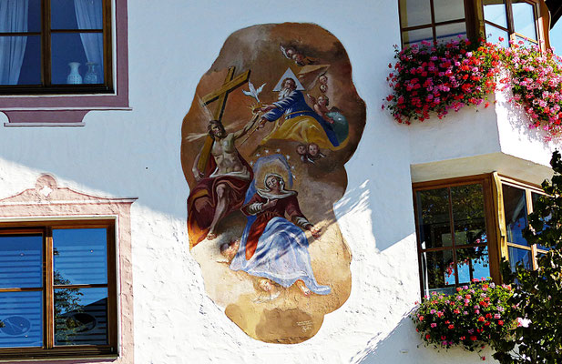Lüftlmalereien aus Garmisch
