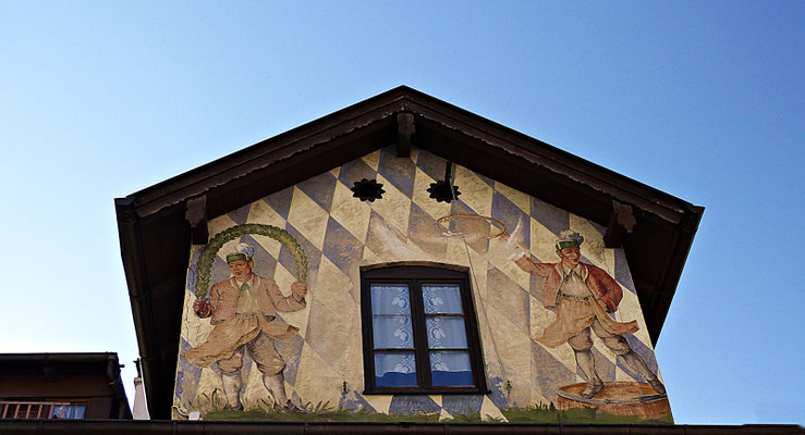 Lüftlmalerei aus Partenkirchen