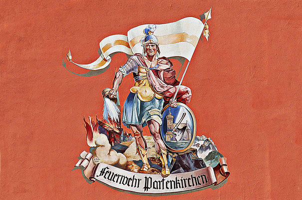 Lüftlmalerei aus Partenkirchen
