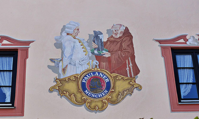 Lüftlmalerei aus Partenkirchen