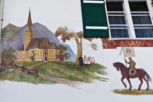 Lüftelmalerei in Bayern