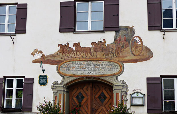 Lüftelmalerei in Bayern