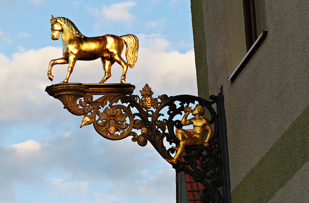 Nasenschild in Nördlingen
