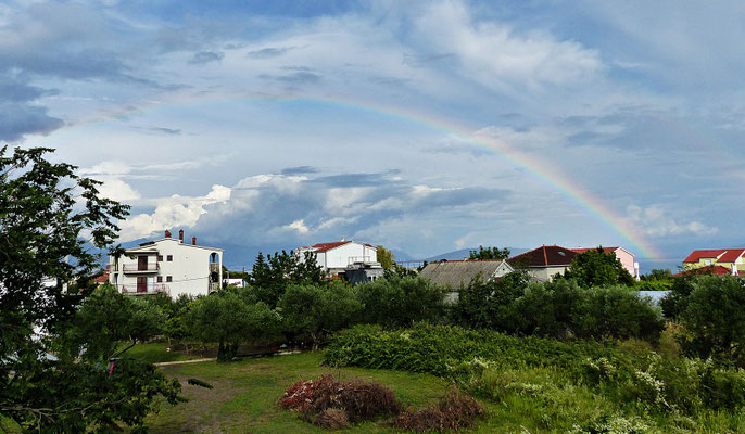 Blick von unserem Balkon im Haus Viersen