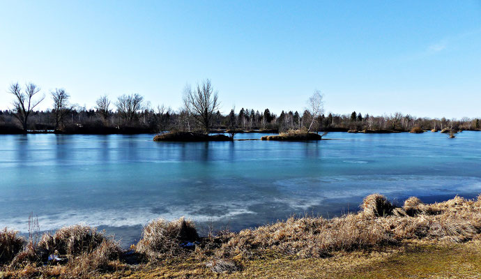 Der See im Winter