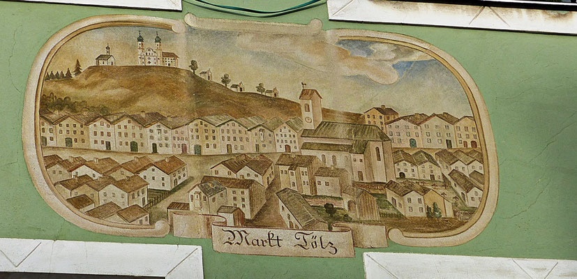 Lüftelmalerei in Bad Tölz