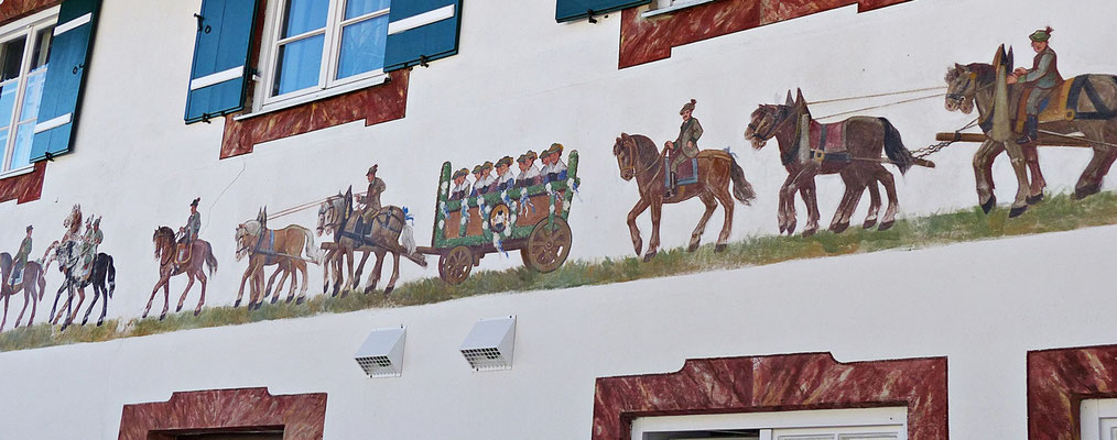 Lüftelmalerei in Bayern