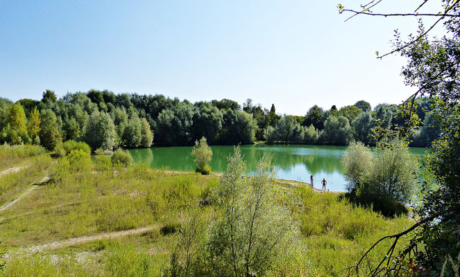 Badesee in Graben