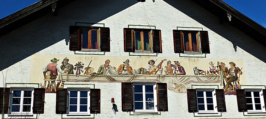 Lüftlmalerei aus Bayern