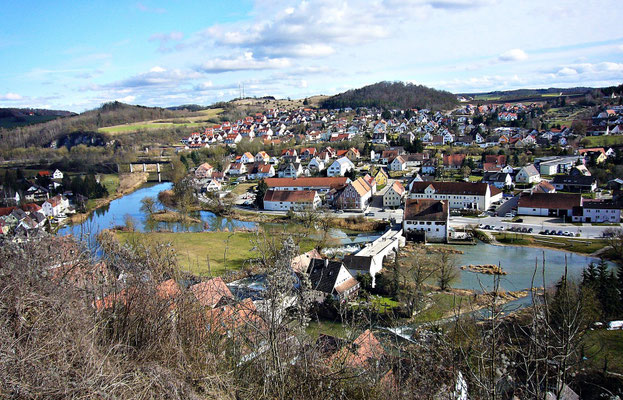 Harburg von oben
