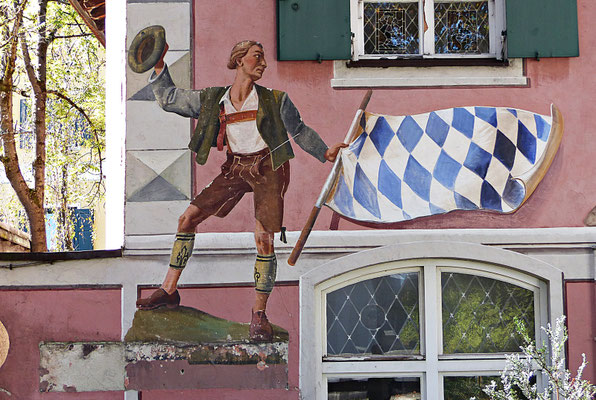 Lüftlmalereien aus Garmisch