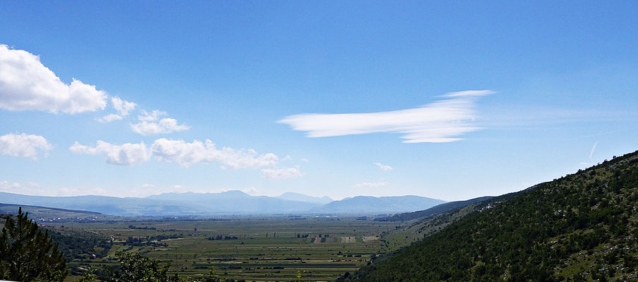 Landschaft beim Buško Jezero