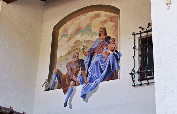 Lüftlmalereien von der Familie Pfeffer
