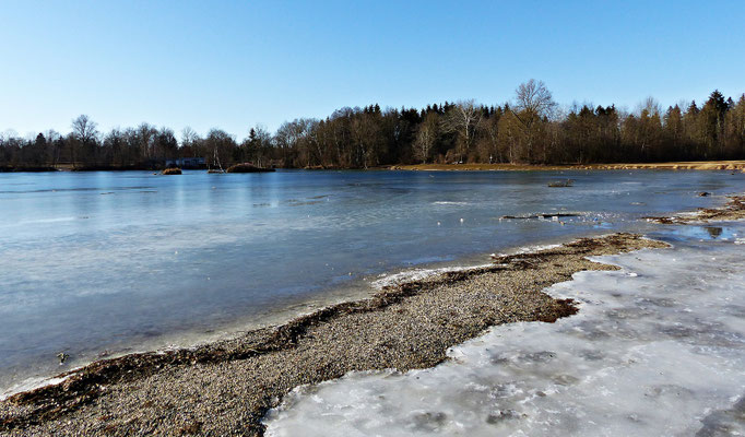 Der See im Winter