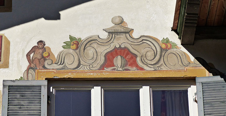 Lüftlmalerei in Oberammergau