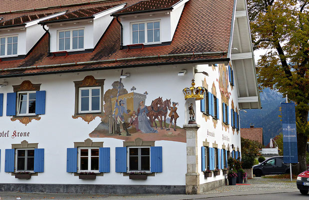 Lüftelmalerei in Bayern