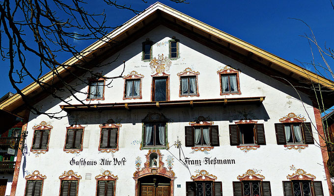 Lüftlmalerei aus Bayern