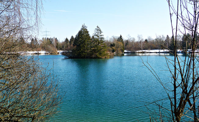 Der Auensee bei Königsbrunn
