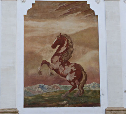 Wandmalerei in Salzburg