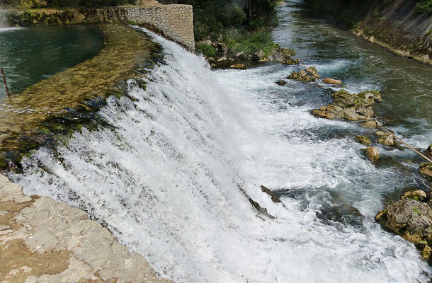 Der Wasserfall in Jaice