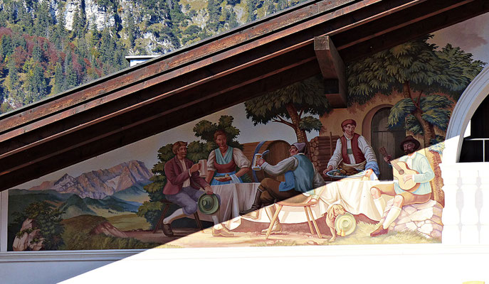 Lüftlmalereien aus Garmisch