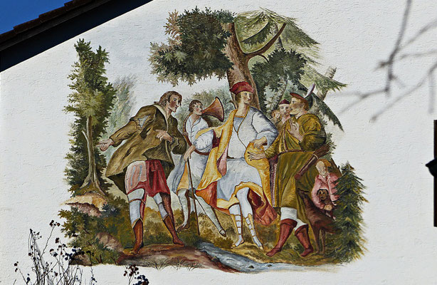 Lüftelmalerei in Bayern