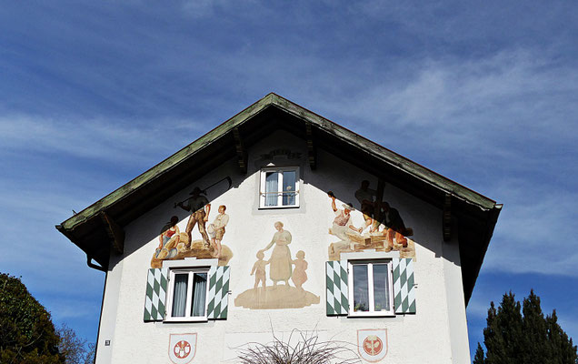 Lüftlmalerei in Bayern